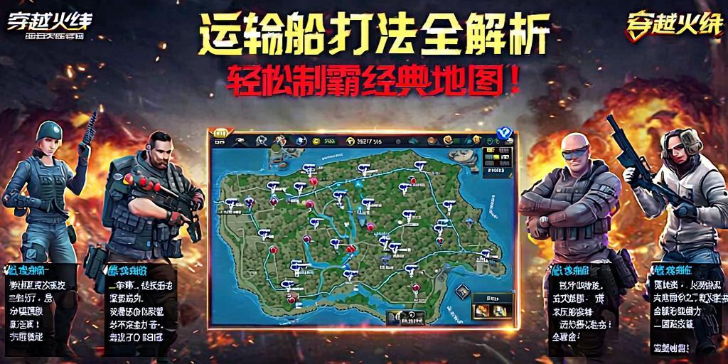 穿越火线运输船打法全解析,轻松制霸经典地图! 第1张 穿越火线运输船打法全解析,轻松制霸经典地图! 第1张